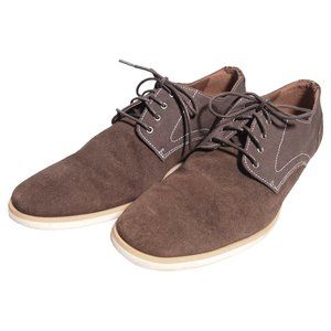 Stacy Adams Brown Suede Lace Up Men's Shoes, Size 9M